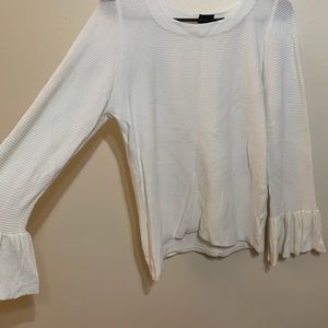 Flutter Sleeve Sweater